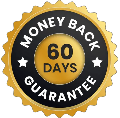 60 days money back guarantee